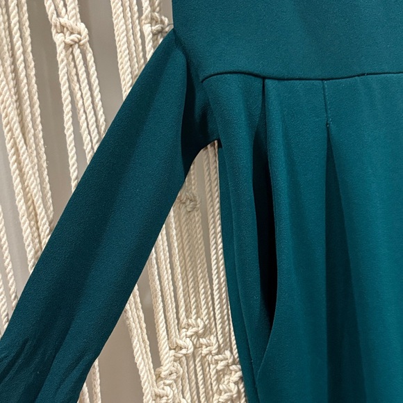 Express Dark Green Jumpsuit - Picture 5 of 7